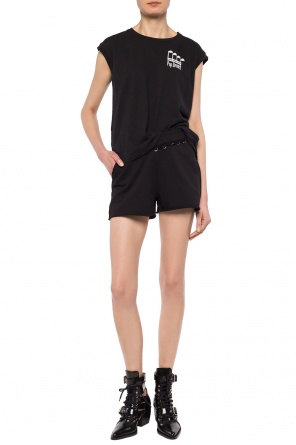 ‘daner’ eyelet shorts, zdjęcie 2 ‘daner’ eyelet shorts od AllSaints